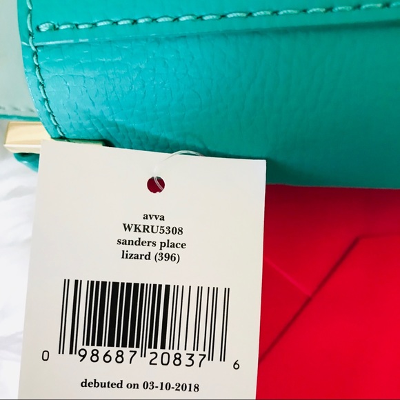 Ava Sanders place lizard Kate spade crossbody - Picture 6 of 7